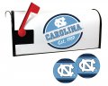 Unc Tar Heels Magnetic Mailbox Cover And Sticker Set Officially Licensed Collegiate Product 