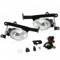 Hecasa Fog Lights Compatible With 2006-2008 Honda Civic 2dr Coupe Front Bumper Driving Lamps W Switch Pair Replacement For