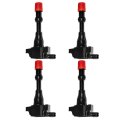 Set Of 4 Ignition Coils For 2003 2004 2005 Honda Civic Hybrid 1 3l L4 C1407 Uf-373 5c1404 30520-rea-z01 5c1405 Dq50218 