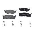 Front Brake Pad Set For Dodge Caravan And Grand 1999 2000 Ceramic 2 Wheel Surestop Pro Line Series Part Number 50005910 Eht730h 