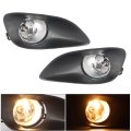 Fog Light Assembly Replacement For Yaris Base Sedan 4 Door 2007 To 2011 Pair Of H11 Halogen Lamps With Switch And Wiring Kit