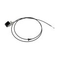Hood Release Cable For Toyota Corolla Matrix 2003 To 2008 Steel Material With Handle Replacement 5363002060 And 5363002061 