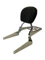 Contoured Sissy Bar Backrest Luggage Rack For 1995-2009 Kawasaki Vulcan En500 500 Ltd En500a En500c 