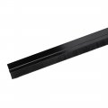 Uxcell Door Bottom Sweep H-shape Aluminum Alloy Base With 0 8-inch Black Nylon Brush 39-inch X 1 6-inch