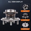 Ocpty New Wheel Hub Bearings Rear Axle 5 Lugs Without Abs Compatible For Pontiac Vibe 03-08 Toyota Oe 512218 Pack Of 1