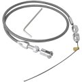 36 Inch Throttle Cable For Chevrolet Ls1 Engine 4 8l 5 3l 7l 6 0l 1997-2007 Silver 