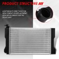 Dpi 13106 Factory Style 1-row Cooling Radiator Compatible With Toyota Corolla Matrix Pontiac Vibe At 2009-2017 Aluminum Core