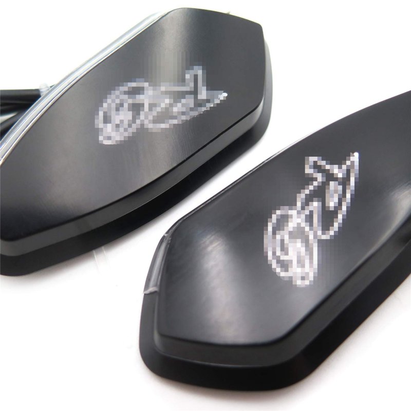 Led Signal Lighting Mirror Block Off Base Plates For 1999 To 2007 R6 Yzf Black Billet Aluminum Motorcycle Accessories 1 Pair