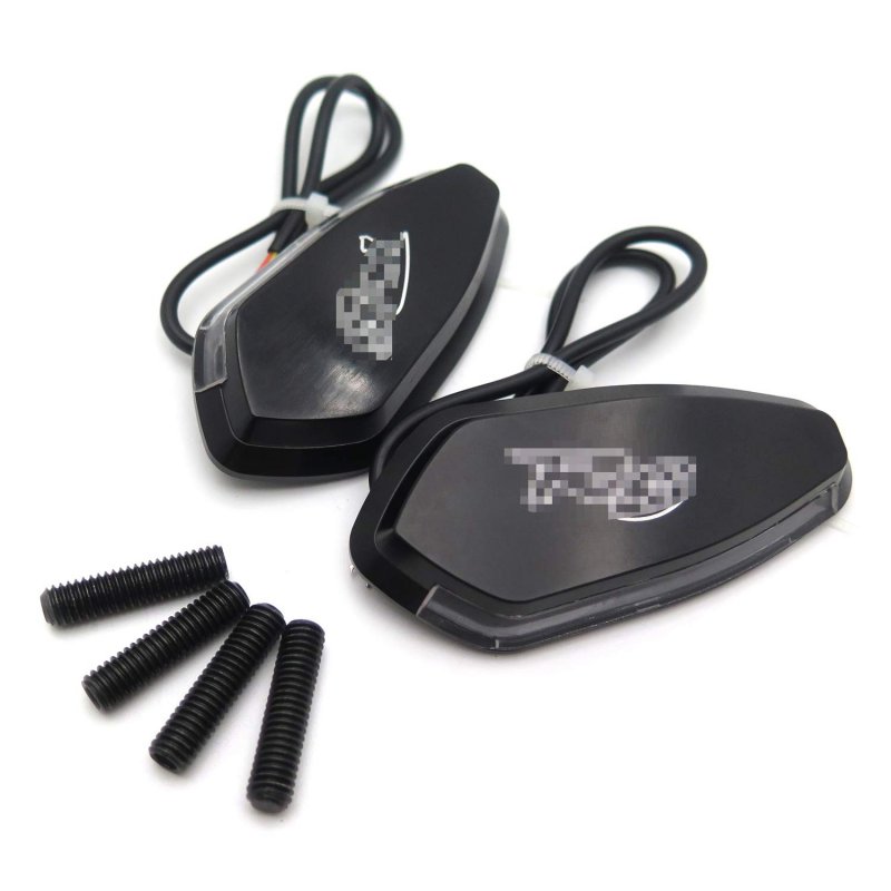 Led Signal Lighting Mirror Block Off Base Plates For 1999 To 2007 R6 Yzf Black Billet Aluminum Motorcycle Accessories 1 Pair
