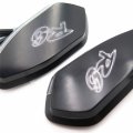 Led Signal Lighting Mirror Block Off Base Plates For 1999 To 2007 R6 Yzf Black Billet Aluminum Motorcycle Accessories 1 Pair