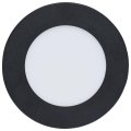 8w 4in Round Led Downlight 5 Cct Selectable Black 6 Pack Dimmable Ic Rated Wet Location Recessed Ceiling Light 670 Lumens 90 
