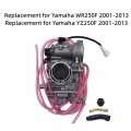 Waltyotur 37mm Carburetor Replacement For Yamaha Wr250f Yz250f 2001-2013