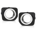 Fog Lamp Light Cover Bezel For Lr4 2010 2016 2 Piece Black Abs Plastic Trim Front Assemblies Replace Lr051337 Lr051335 