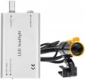 Cospnt Led Headlight Head Light 5w Waist Hanging With Plastic Clip Filter For Magnifier Silver