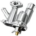 Aluminium Engine Coolant Thermostat Housing Bm5z8592c For Ford Escape 2013 2016 Fiesta 2014 2019 Fusion Transit Connect 