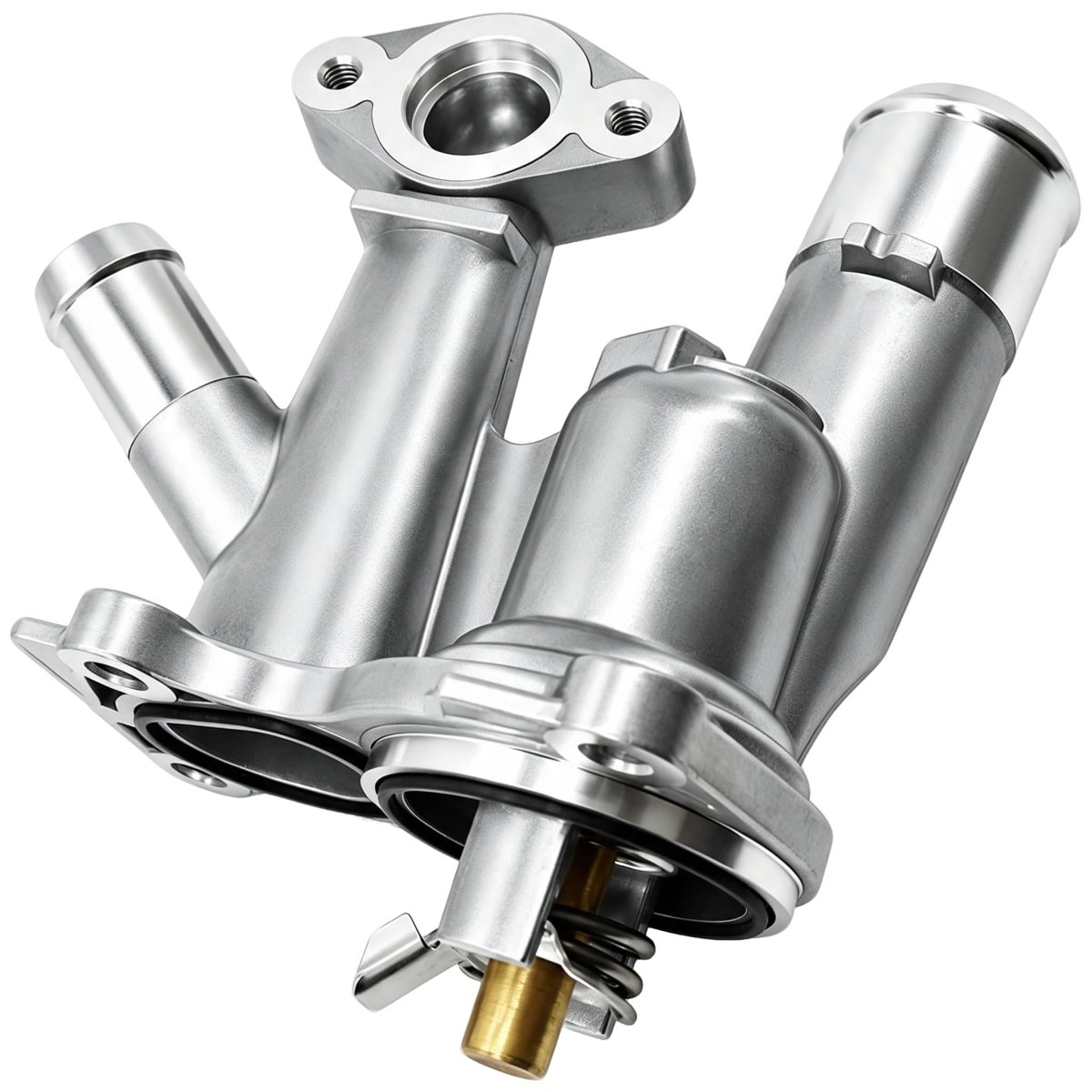 Aluminium Engine Coolant Thermostat Housing Bm5z8592c For Ford Escape 2013 2016 Fiesta 2014 2019 Fusion Transit Connect
