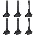 Uf550 Ignition Coil Pack 6 Piece Set For Nissan Altima 3 5l V6 2007 2018 Maxima Murano Pathfinder Quest And Infiniti Ex35 Fx35 