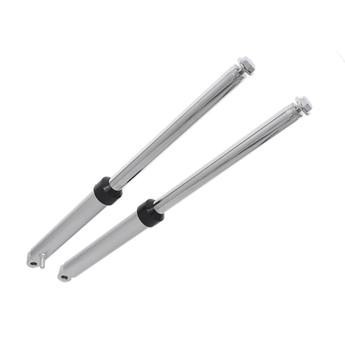 480mm Front Forks Shocks Suspension Set Absorber Replacement For Pw50 Pw Peewee 50 Chrome Fork Shock Of 2