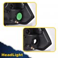 G-plus Headlights Assembly Compatible With 2009 2010 2011 2012 2013 2014 2015 2016 2017 2018 Ram 1500 2500 3500 Bumper Headlamp