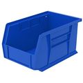 Akro-mils 30237blue Plastic Storage Stacking Hanging Akro Bin 9-1 4-inch By 6-inch 5-inch Blue Pack Of 12 