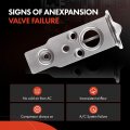 A-premium A C Expansion Valve Compatible With Ford Escape 2 3l005-2007 Mercury Mariner 2 2006-2007 Rear Side
