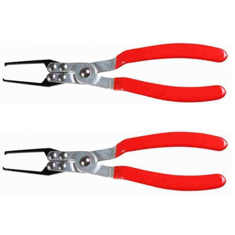 2pcs Automotive Relay Clamp Fuse Puller Car Vehicle Remover Pliers Clip Hand Tool