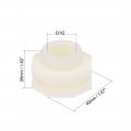 Uxcell Abs Bulkhead Tank Fitting Adapter For Rain Bucket Aquariums Water Tanks Ponds G1 2 Female