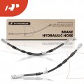 A-premium Front Driver And Passenger Side Brake Hydraulic Oil Hoses Compatible With Select Ford Models Fiesta 2011-2019 Replace