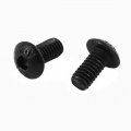 Uxcell 100pcs Black M4 X 8mm Alloy Steel Hex Socket Button Head Machine Screws Bolts