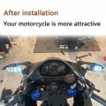 Gymark Motorcycle Rear View Mirrors Wing Rearview Mirror For Yamaha Yzf R1 R3 R6 R15 R25 R125 T-max530 Adjustable Side