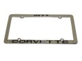 1977 Corvette License Plate Frame Chrome
