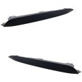 Bmw 328i Xdrive 2016 Bumper Cover Molding Driver And Passenger Side Pair Front Lower Textured Black Modern Standard Line Sedan 