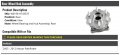 Rear Wheel Bearing And Hub Assembly Compatible With 2005-2012 Nissan Pathfinder