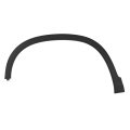 Wheel Opening Molding Front Driver Side For Honda Pilot 2016 To 2023 Capa Certified Textured Black Plastic Replaces 74165tg7a00 