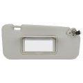 Passenger Side Sun Visor 96401-1aa1b For Nissan Murano 2009 2010 2011 2012 2013 2014 Fits Vehicles With Sunroof Gray Adjustable 