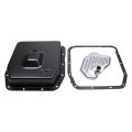 Transmission Oil Pan And Drain Plug Assembly With Filter Gasket Kit Ford Mustang F150 F250 Explorer Expedition E150 E250 E350 