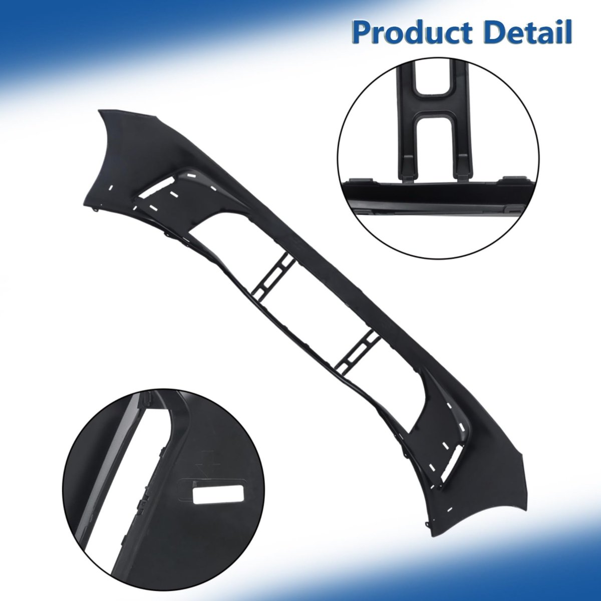 Front Bumper Cover Without Parking Sensor Holes Primed Replacement For Camry Se 2025 52119-aq903