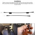 Door Latch Release Cables 924-350 Replacement For Ford E150 E250 E350 Vans 1992-2013 Econoline Super Duty Cargo Right Side