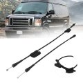 Door Latch Release Cables 924-350 Replacement For Ford E150 E250 E350 Vans 1992-2013 Econoline Super Duty Cargo Right Side