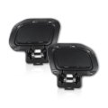 Headlight Washer Cover Powerwash Cap Pair For Land Rover Range Evoque 2012-2017 Without Autobiography Lr026534 Lr036197 