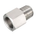 Pipe Fitting Adapter 1 4 G Male To Female Stainless Steel For Water Oil Air Pressure Gauge 