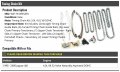 Timing Chain Kit With Guide Rails And Tensioners Compatible 1998-2000 Jaguar Xj8 4 0l V8 Naturally Aspirated Dohc