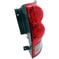 Passenger Side Tail Light Assembly For Dodge Grand Caravan 2011 2019 Red And Clear Lens Led Ch2801199 5182534ae 