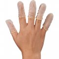 Latex Finger Cots Powder Free Medium White Disposable Fingertip Covers 720 Count Glv2201m 