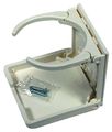 Collapsible And Adjustable Drink Holder Ch00100-ant-1 Tan Polypropylene Universal Fit Automotive Cup 