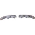 Monaco Camelot 2003-2004 Rv Motorhome Pair Left Right Diamond Clear Chrome Front Lamps Turn Signal Lights