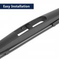X Autohaux Car Rear Windshield Wiper Blade Arm Set For Garages Mg3 2011-2017 14 Inch