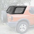 Hecasa Convertible Soft Top Compatible With 1998-2002 Isuzu Amigo Rodeo Zip Out Plastic Windows Black Sailcloth