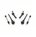 6 Pc Front Steering Kit For Chevrolet Silverado 1500 1999 To 2006 Inner And Outer Tie Rod Ends Sway Bar End Links Es3488 