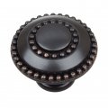 Gliderite Hardware 5739-orb-10 1 375 Inch Diameter Round Double-ring Beaded Cabinet Knobs 10 Pack Oil Rubbed Bronze Finish 